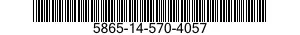 5865-14-570-4057 RECEIVING SET,COUNTERMEASURES 5865145704057 145704057