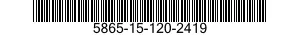 5865-15-120-2419 RECEIVER,RADAR 5865151202419 151202419