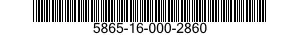 5865-16-000-2860 RECEIVER SUBASSEMBLY,COUNTERMEASURE 5865160002860 160002860