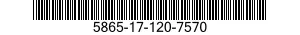 5865-17-120-7570 HANDSET 5865171207570 171207570