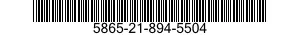 5865-21-894-5504 MOUNTING BASE,ELECTRICAL EQUIPMENT 5865218945504 218945504