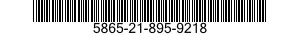 5865-21-895-9218 ELECTRONIC COMPONENTS ASSEMBLY 5865218959218 218959218