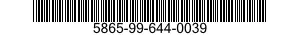 5865-99-644-0039  5865996440039 996440039