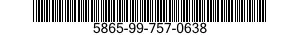 5865-99-757-0638 HOLDER,ELECTRICAL CARD 5865997570638 997570638