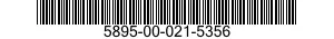 5895-00-021-5356 RECEIVER-TRANSMITTER SUBASSEMBLY 5895000215356 000215356