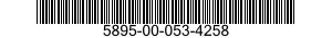 5895-00-053-4258 MODIFICATION KIT,COMMUNICATION,EQUIPMENT 5895000534258 000534258