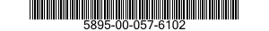 5895-00-057-6102 MODULATOR SUBASSEMBLY 5895000576102 000576102