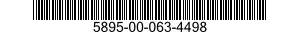 5895-00-063-4498 CONTROL-MONITOR 5895000634498 000634498