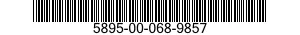 5895-00-068-9857 SCALE,CATHODE RAY TUBE 5895000689857 000689857