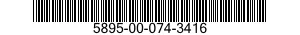 5895-00-074-3416 LIMITER,ELECTRICAL NOISE 5895000743416 000743416