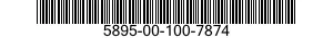 5895-00-100-7874 TRANSPONDER SET 5895001007874 001007874