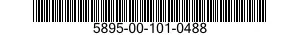 5895-00-101-0488 INDICATOR,AZIMUTH-ELEVATION 5895001010488 001010488