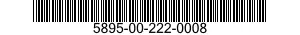 5895-00-222-0008 TRANSMITTER SUBASSEMBLY 5895002220008 002220008