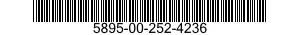 5895-00-252-4236  5895002524236 002524236