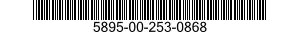 5895-00-253-0868 ELECTRON TUBE 5895002530868 002530868