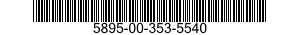 5895-00-353-5540  5895003535540 003535540