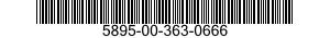 5895-00-363-0666  5895003630666 003630666