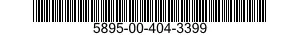 5895-00-404-3399  5895004043399 004043399