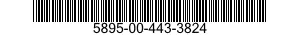 5895-00-443-3824 PANEL,CONTROL,ELECTRICAL-ELECTRONIC EQUIPMENT 5895004433824 004433824