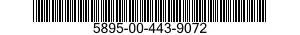 5895-00-443-9072  5895004439072 004439072