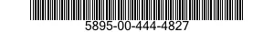 5895-00-444-4827  5895004444827 004444827