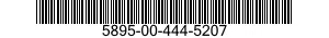5895-00-444-5207  5895004445207 004445207