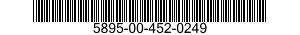 5895-00-452-0249  5895004520249 004520249