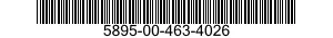5895-00-463-4026  5895004634026 004634026