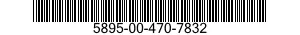5895-00-470-7832 RECEIVER SUBASSEMBLY 5895004707832 004707832