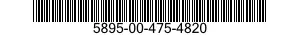 5895-00-475-4820  5895004754820 004754820