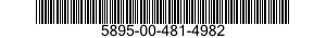 5895-00-481-4982  5895004814982 004814982