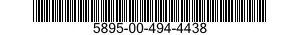 5895-00-494-4438 SWITCH,CODE INDICATING WHEEL 5895004944438 004944438