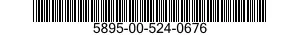5895-00-524-0676  5895005240676 005240676
