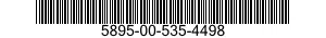 5895-00-535-4498  5895005354498 005354498