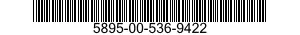 5895-00-536-9422  5895005369422 005369422