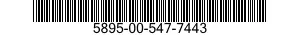 5895-00-547-7443  5895005477443 005477443