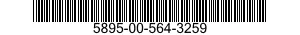 5895-00-564-3259  5895005643259 005643259