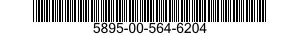 5895-00-564-6204  5895005646204 005646204