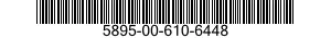 5895-00-610-6448  5895006106448 006106448