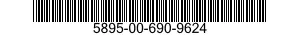 5895-00-690-9624 SCALE,CATHODE RAY TUBE 5895006909624 006909624