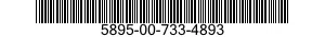 5895-00-733-4893  5895007334893 007334893