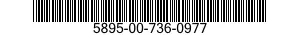 5895-00-736-0977  5895007360977 007360977