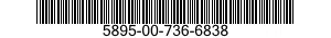 5895-00-736-6838  5895007366838 007366838