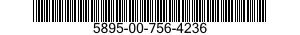 5895-00-756-4236  5895007564236 007564236