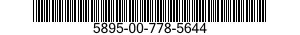 5895-00-778-5644  5895007785644 007785644