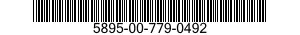 5895-00-779-0492  5895007790492 007790492
