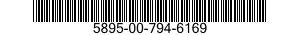5895-00-794-6169 PARTS KIT,ELECTRONIC EQUIPMENT 5895007946169 007946169