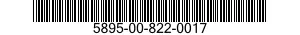 5895-00-822-0017 DRIVE,TUNING 5895008220017 008220017