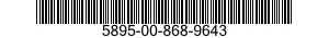 5895-00-868-9643  5895008689643 008689643