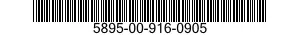 5895-00-916-0905  5895009160905 009160905